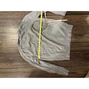 Women’s Bruno Magli 100% Merino Wool Grey Crewneck Sweater sz M